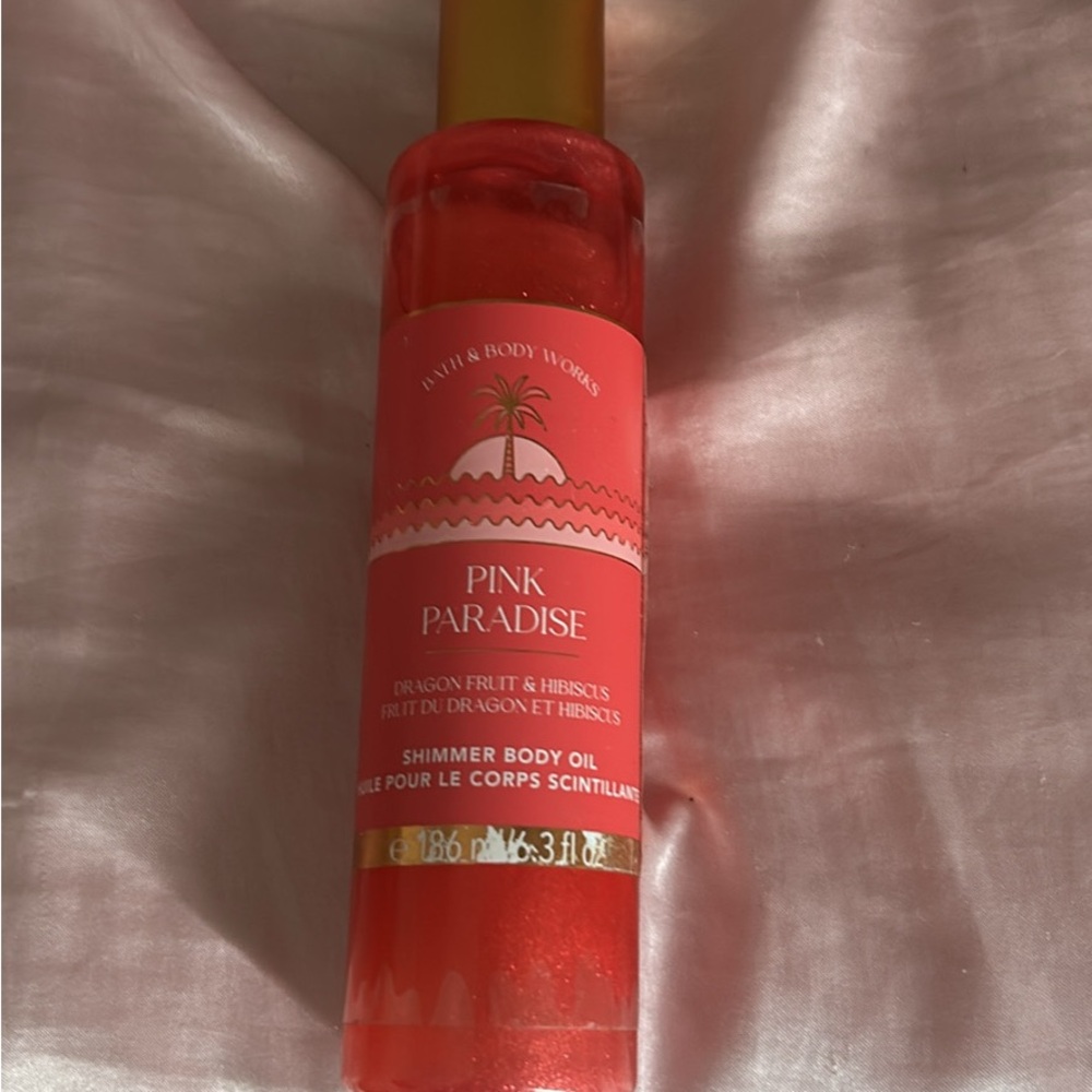 COPY - Bath & Body Works Pink and Gold Moisturizing Body Oil